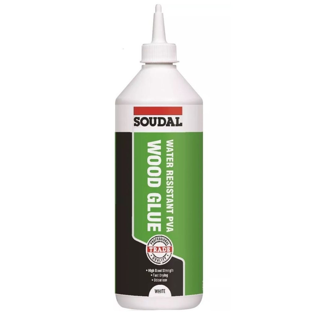 Soudal 129183 Water Resistant Pva Wood Glue 250ml 133907