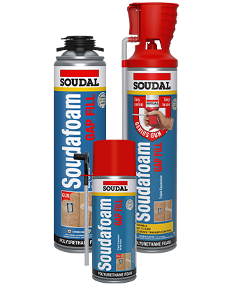 Soudal Fill & Paint Gap Filler White 290ml