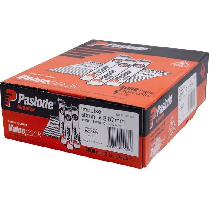 Nail Paslode Jdn 50 X 2.87mm Bright (box 3000)