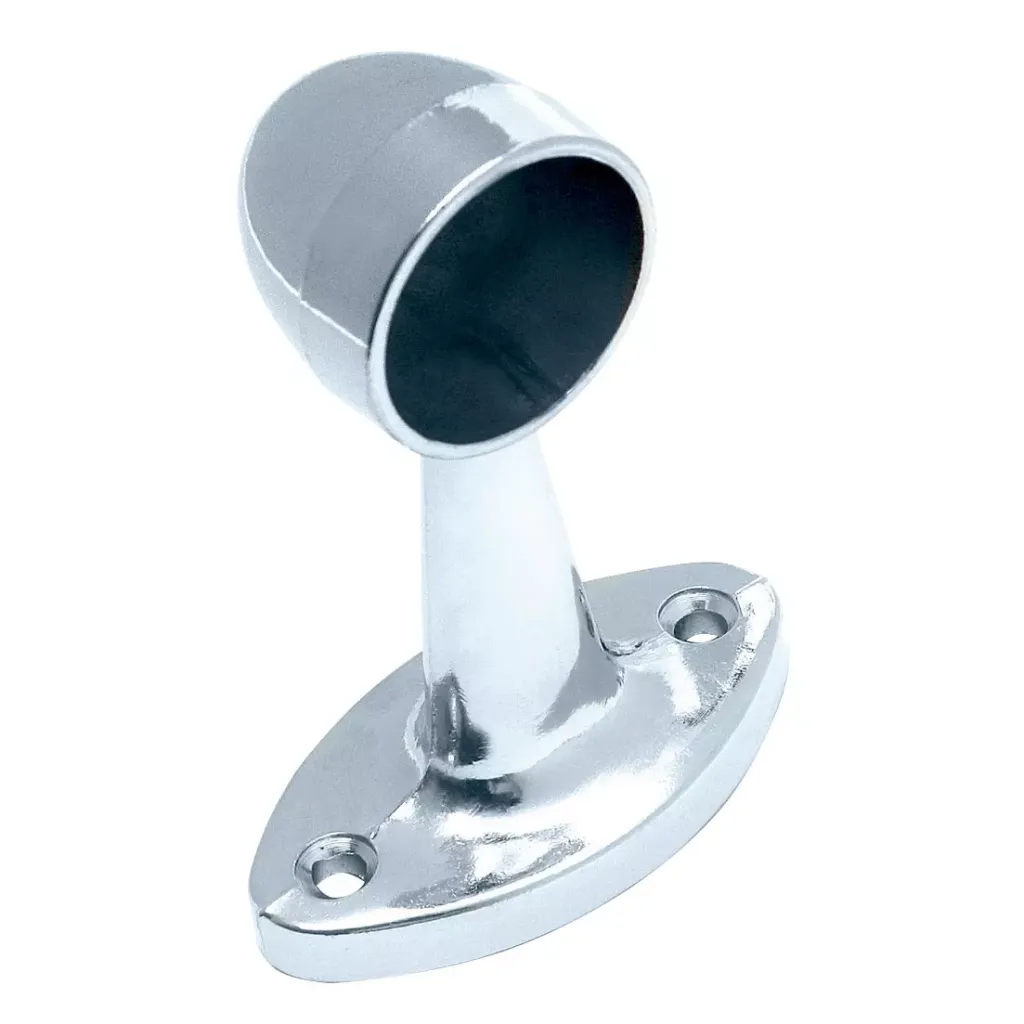 Finista End Pillar For Round Tube Chrome Plated 19mm