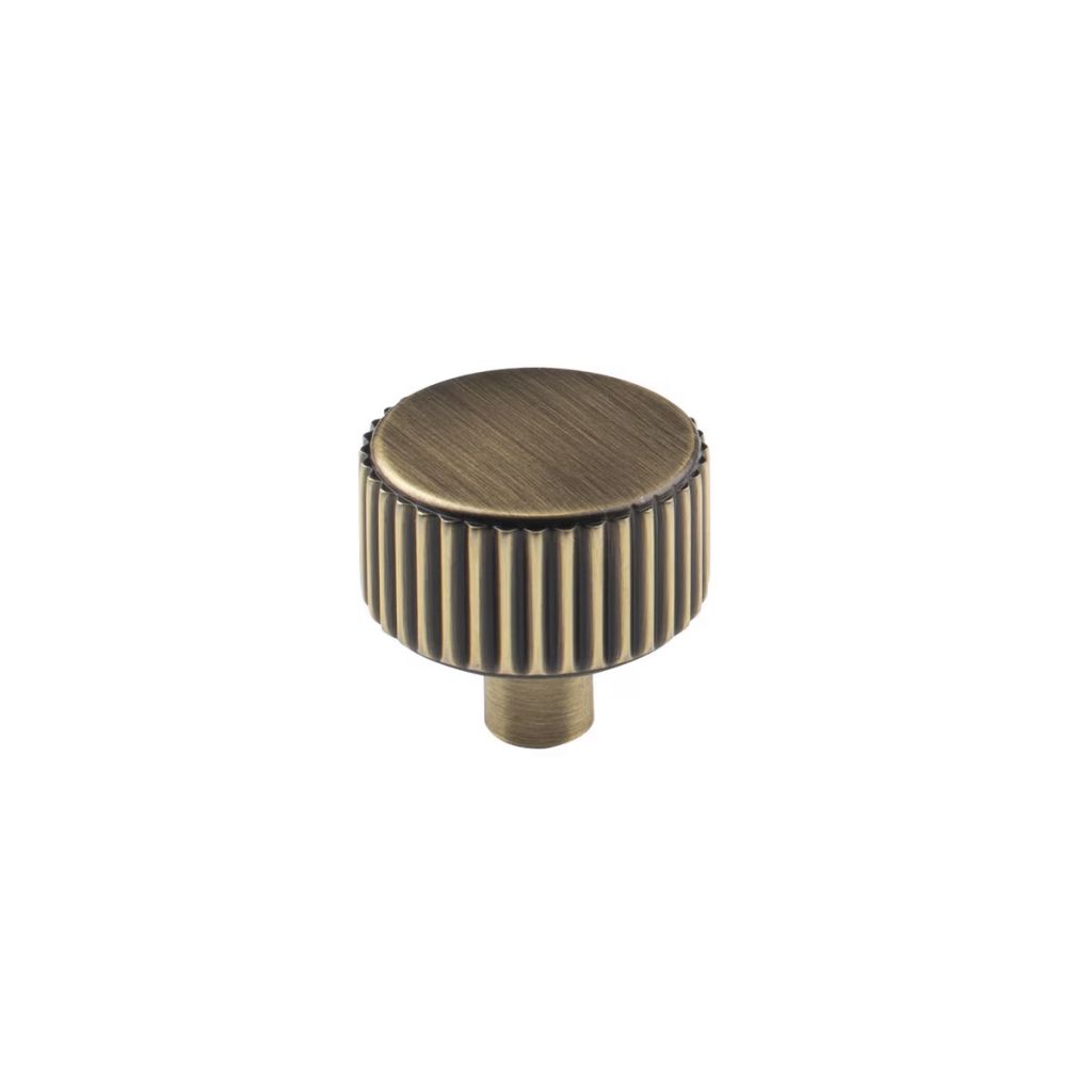 Momo Barrington Knob 32mm In Dark Brushed Brass