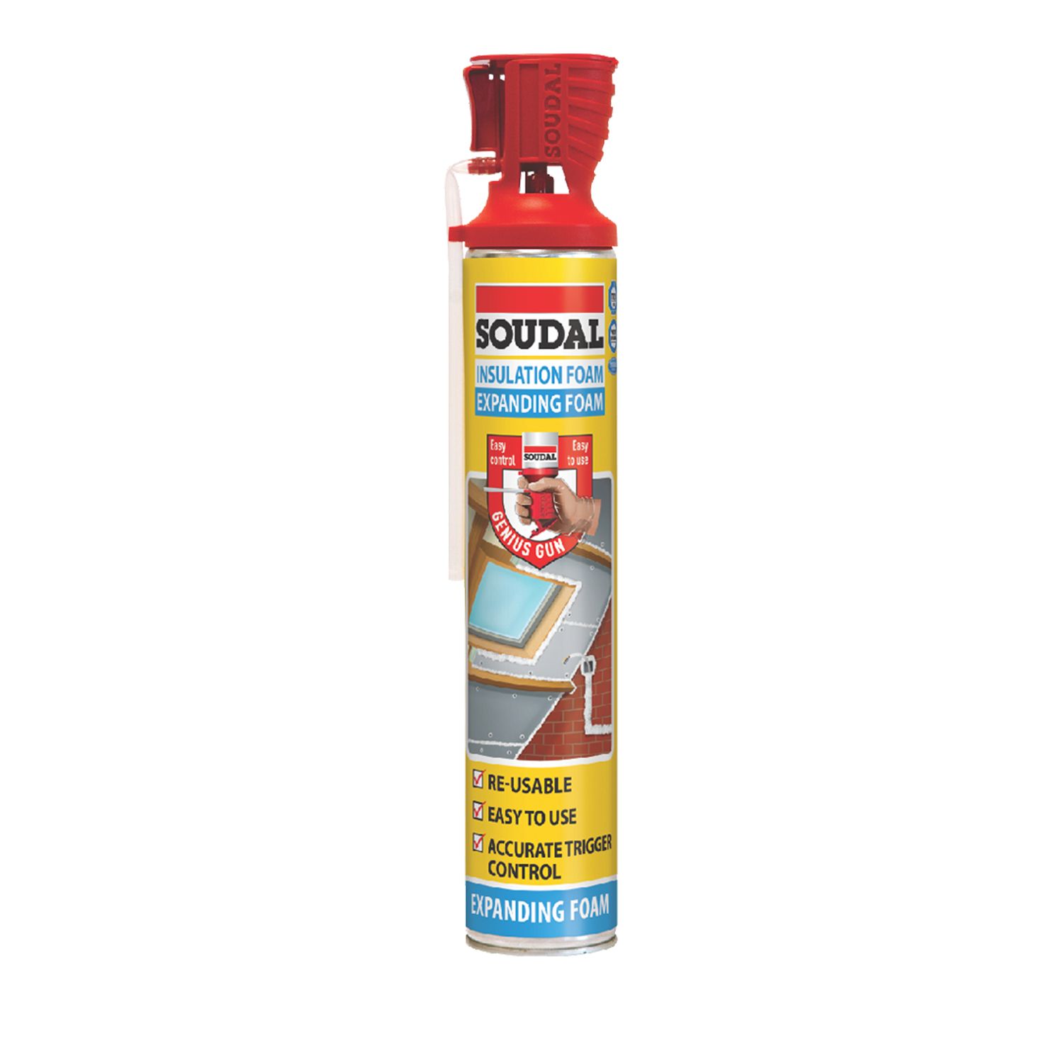 Soudal Gap Filling Expanding Foam 750ml