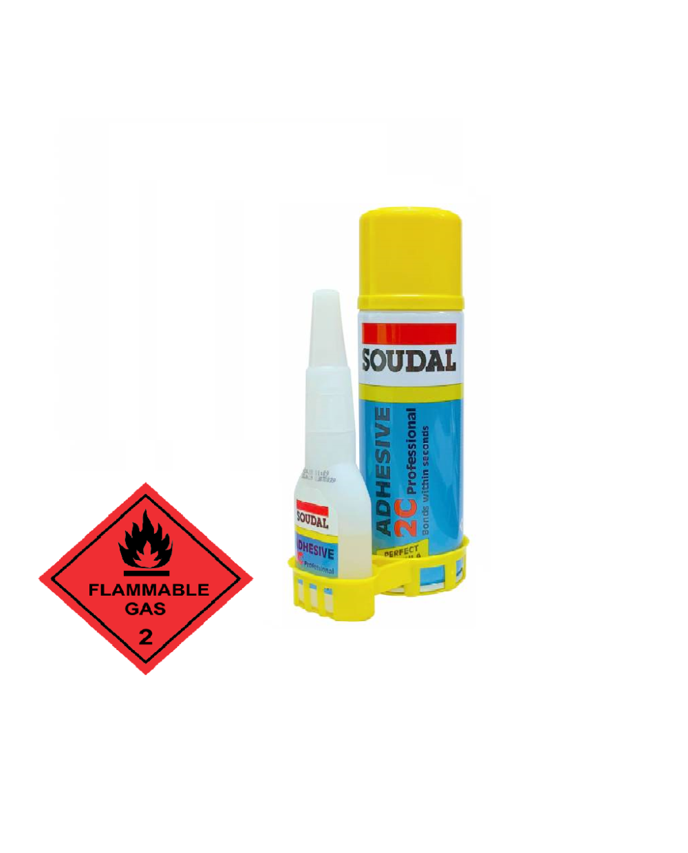 Soudal 2C Adhesive Kits *Cyano 100gr/ 400ml Activator*