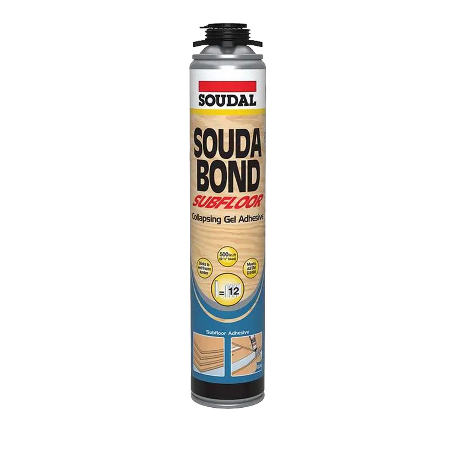 Soudal Soudabond Subfloor Adhesive Screw Top 836ml