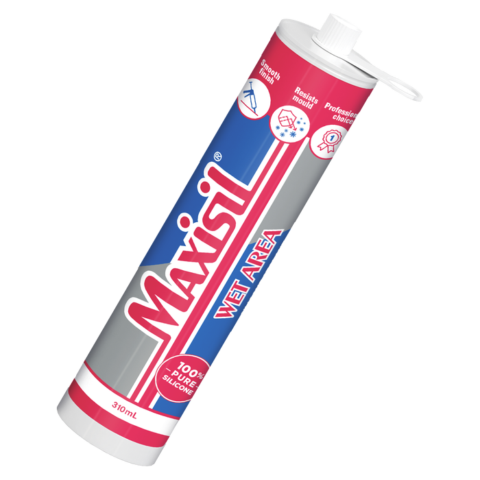 Maxisil 310ml A19 Ivory Acetic Cure Tile Silicone