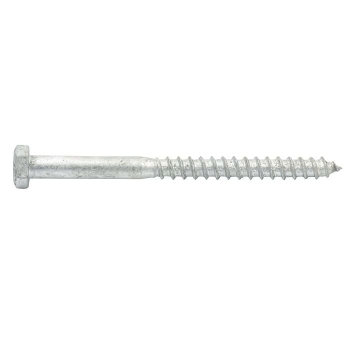 M10 X 130mm Hot Dip Galvanised Hex Head Coach Screw