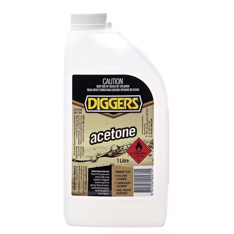 Diggers Acetone 1l