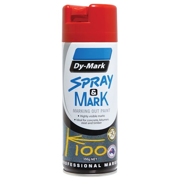 Spray & Mark Red 350g