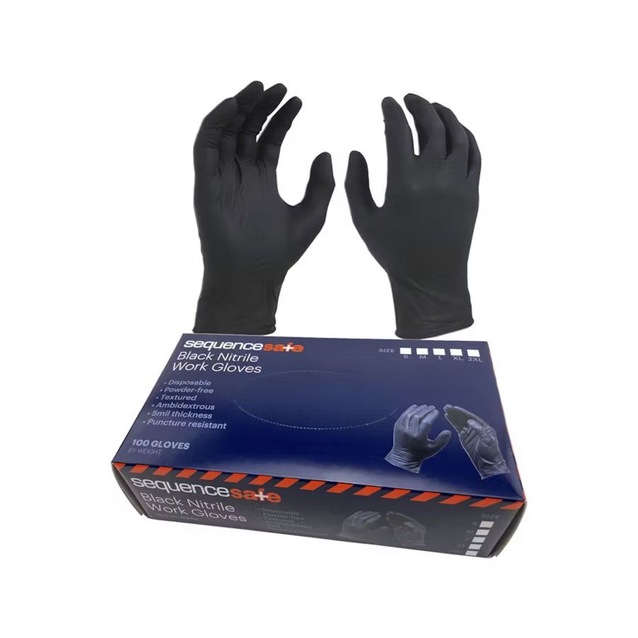 Sequencesafe Disposable Nitrile Gloves (xl) 100pk