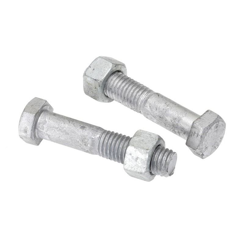 M20 X 150 Galvanised 4.6 Hex Bolt & Nut