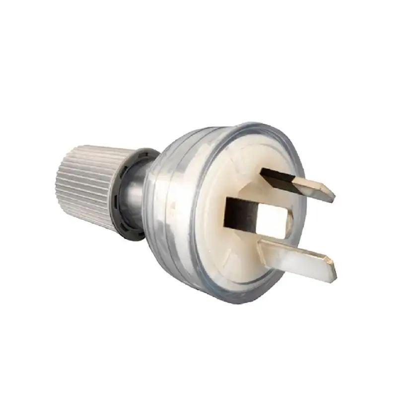 Hpm 10a 3-pin Standard Plug Top Clear