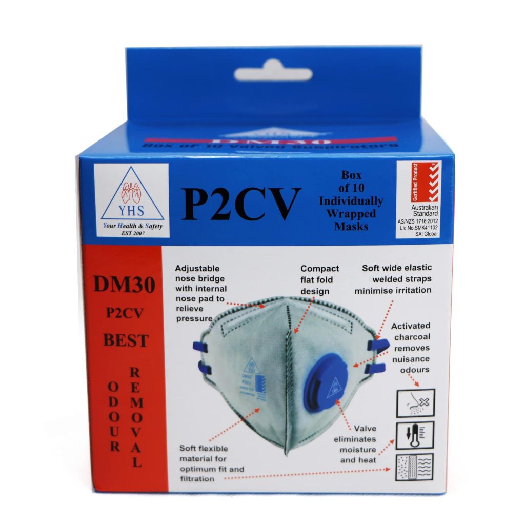 Yhs P2/p2cv Respirator Box Of 10