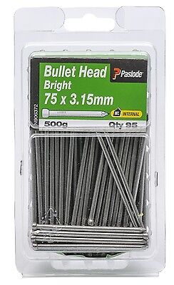 75 X 3.75 Bullet Head Nails Bright 500gr