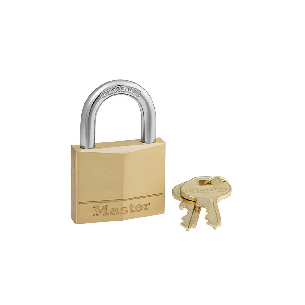 Master Lock Padlock Mstr Brs 40mm - 140dau