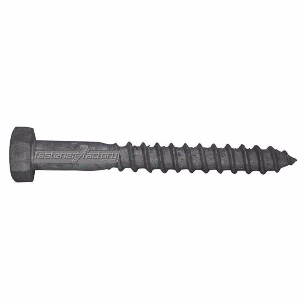 M10 X 50mm - 100pc Coach Screws Hot Dip Galvanised