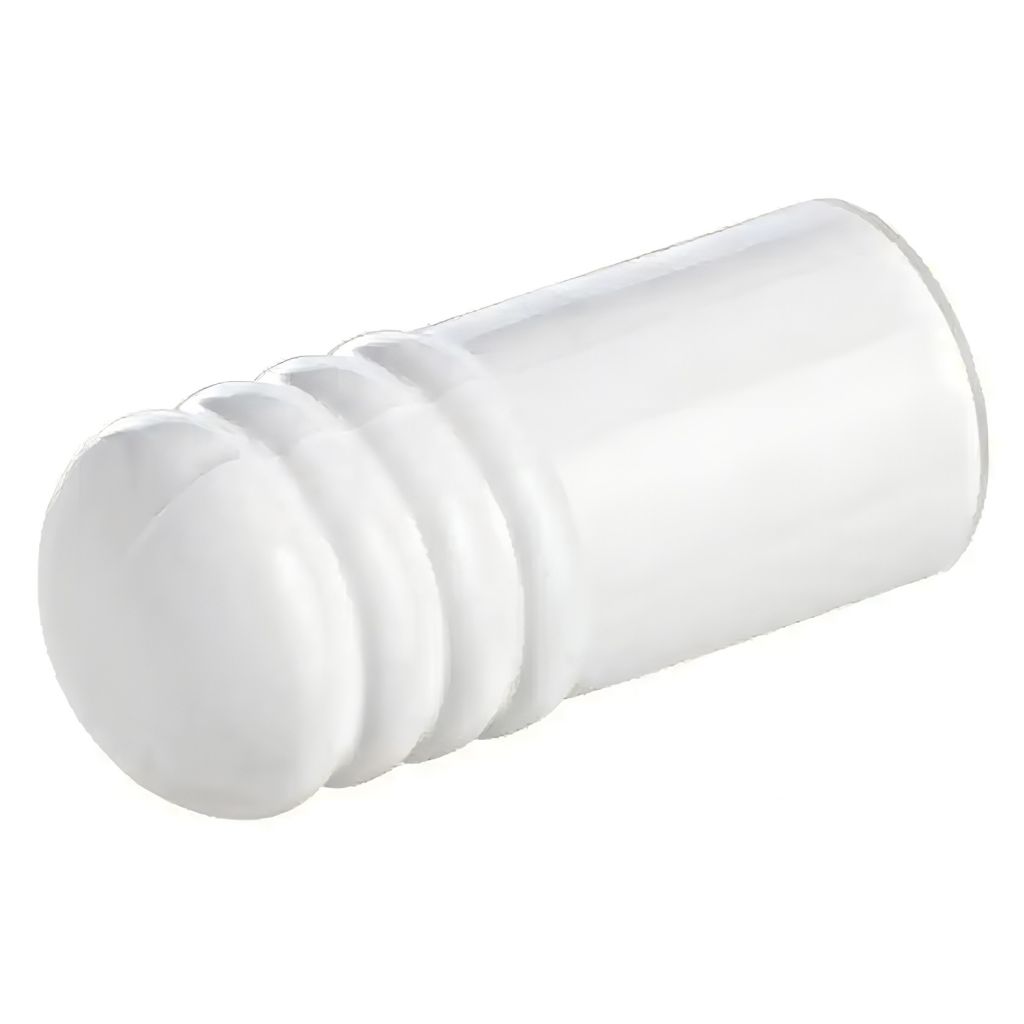 Trio Plastic Cushion Doorstop White 75mm